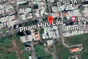 Bán đất mặt tiền Phạm Hữu Lầu Quận 7. 4 dài 37 mét.