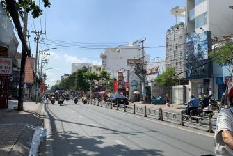 Bán nhà mặt tiền đường số Phạm Hữu Lầu, Phú Mỹ, Quận 7. 5x18m.