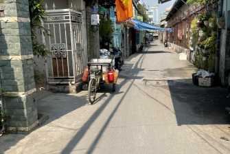 Nhà bán Q7, hẻm 128 Huỳnh Tấn phát, 84m2, Tân Thuận Tây